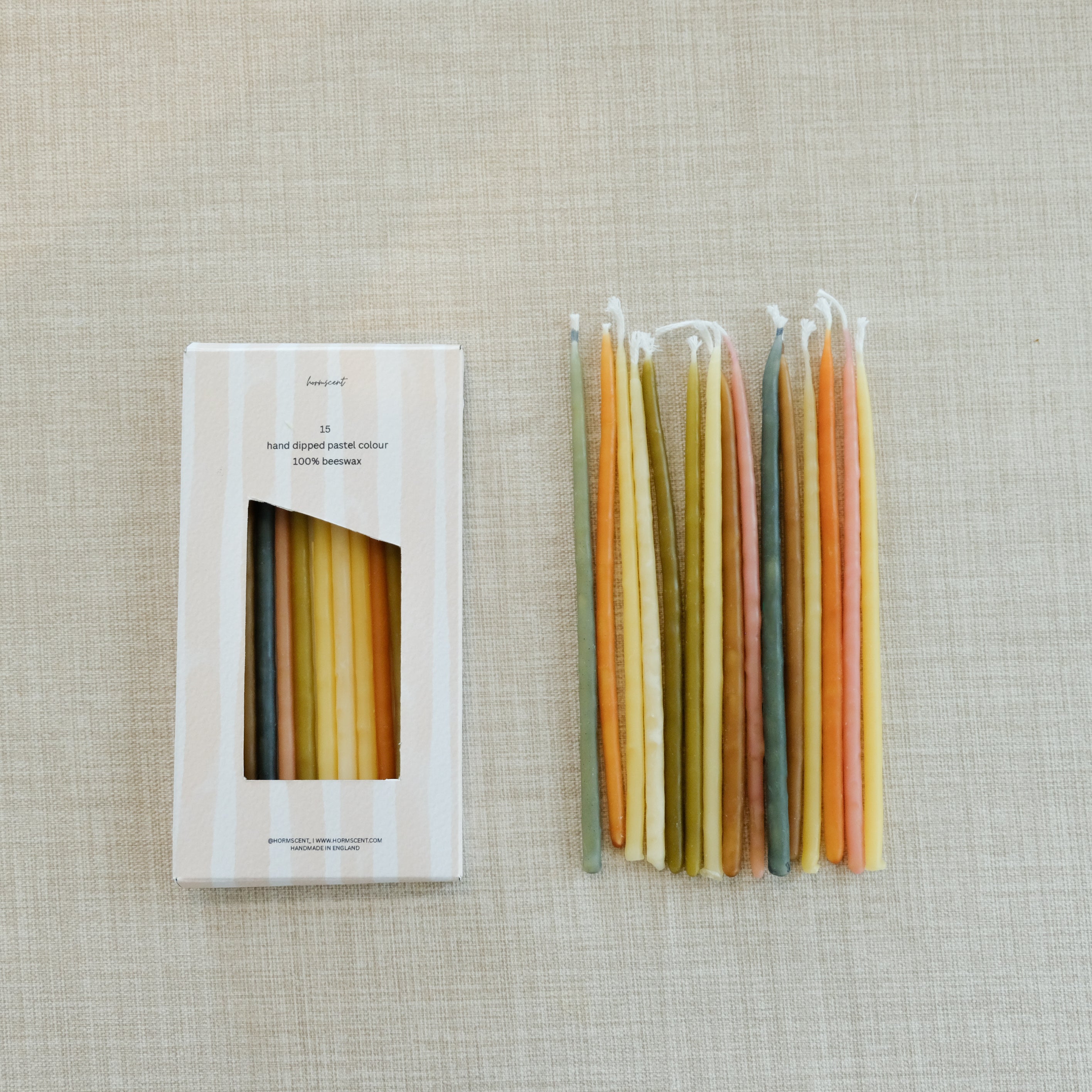 BEESWAX BIRTHDAY CANDLES