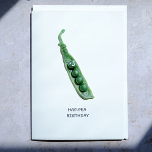 Beeswax Sweet Pea Cande Card