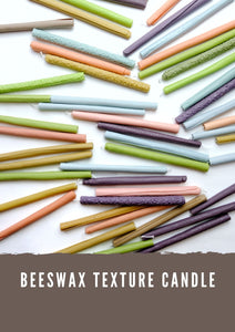 Beeswax Texture Candle Tutorial
