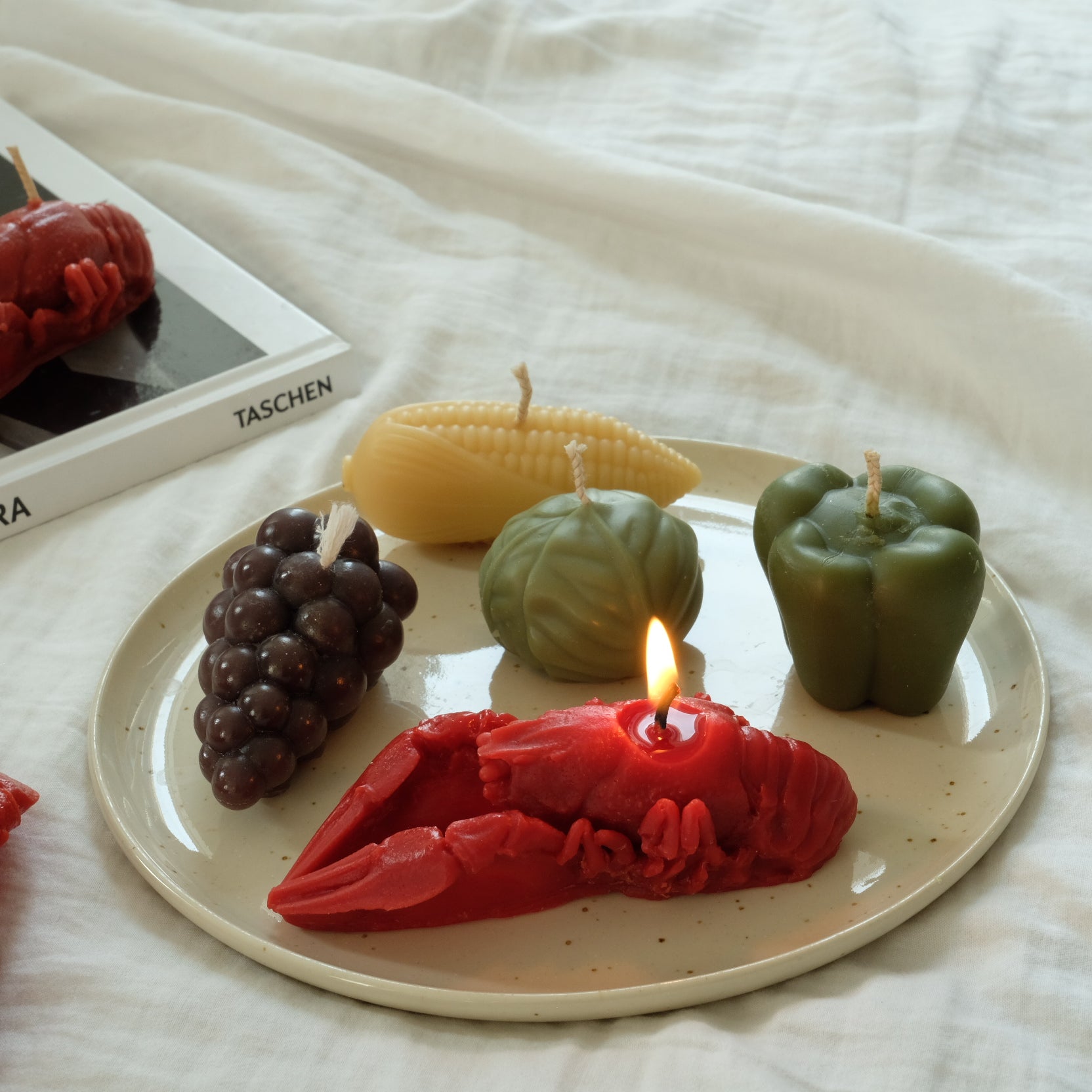 Mini Fruit & Veggie Tea light Candles