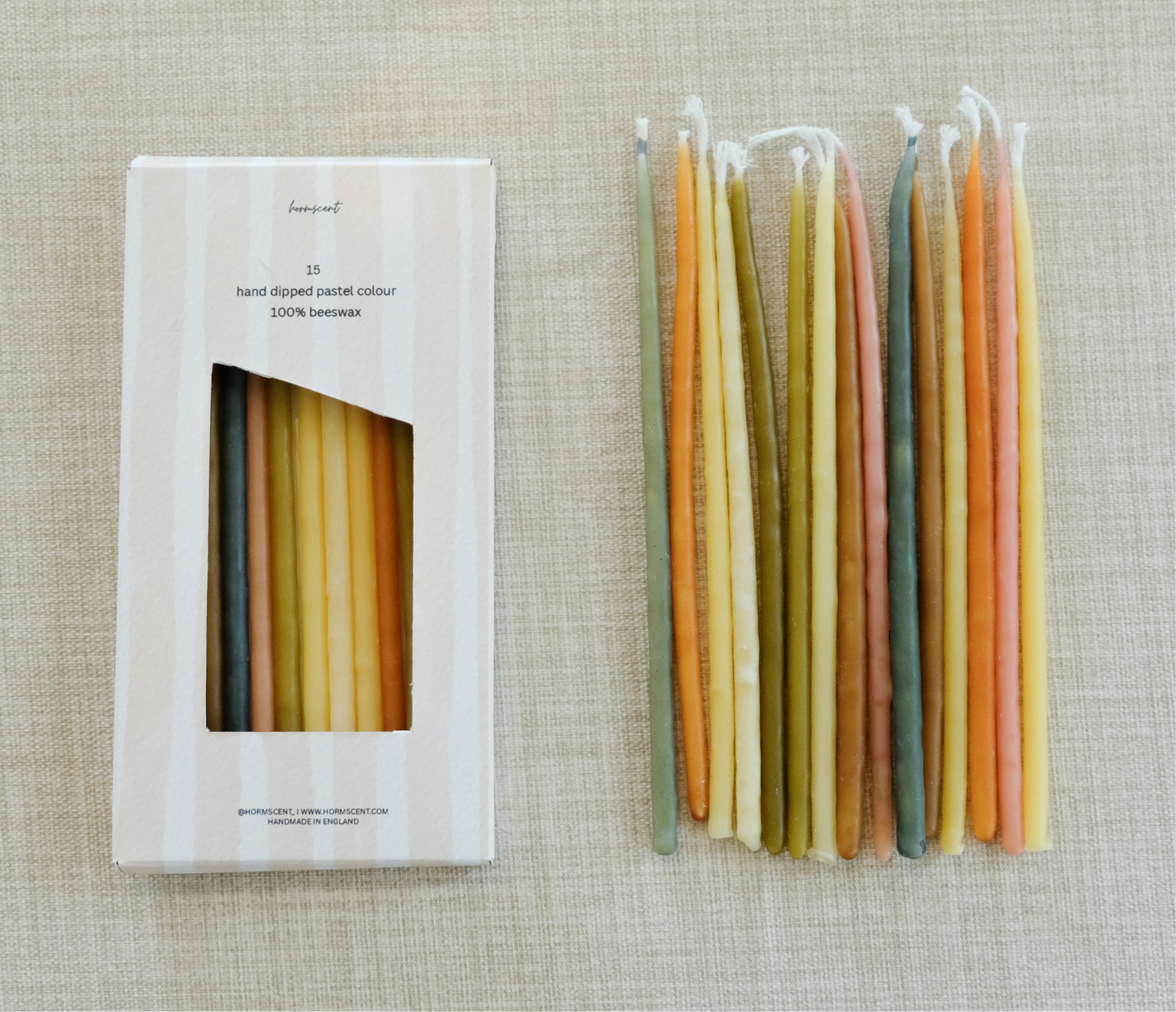 BEESWAX BIRTHDAY CANDLES