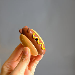 Hotdog Candle Holder