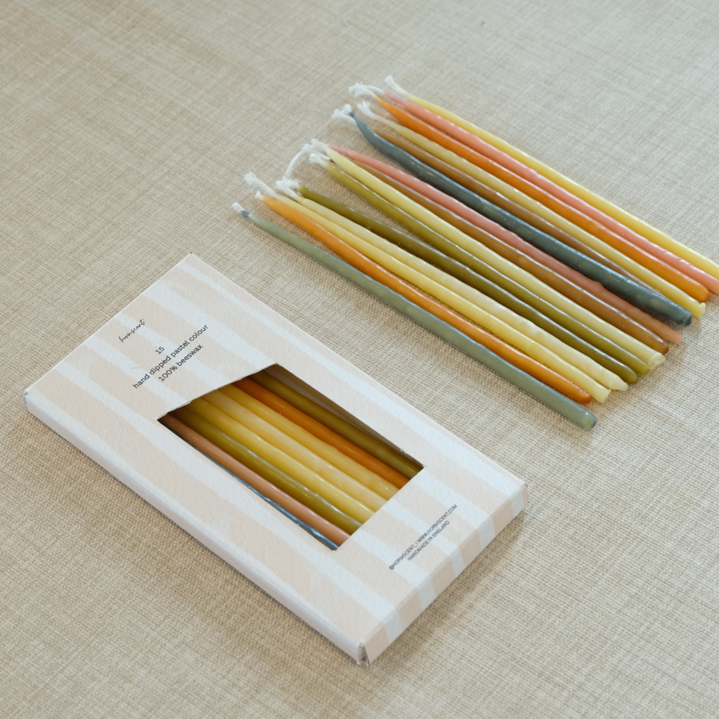 BEESWAX BIRTHDAY CANDLES