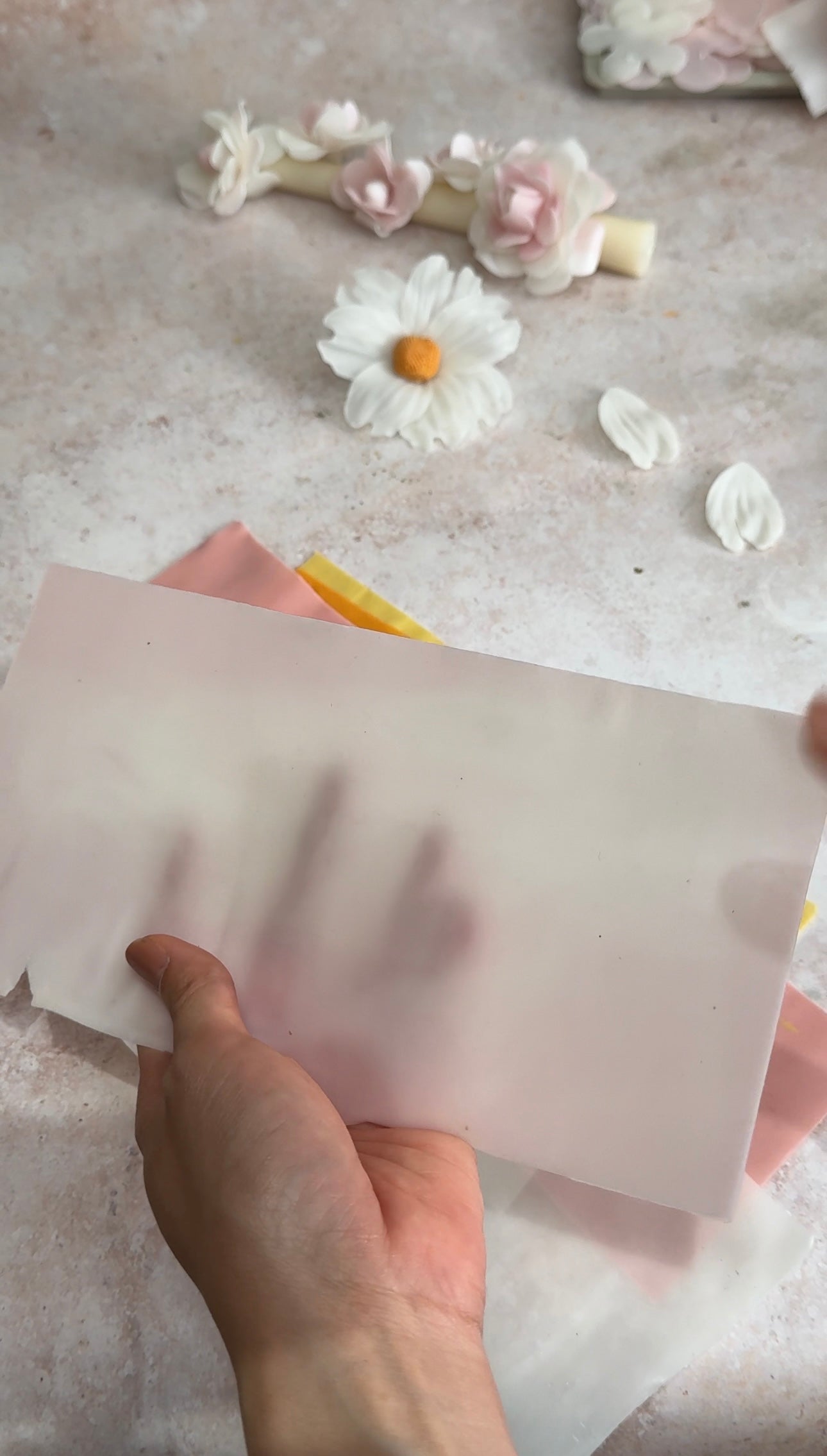 Wax paper sheet course