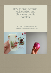 How to Make Ceramic-Look Candles + Bonus Christmas Bauble Candle Tutorial (with Video Demonstrations)