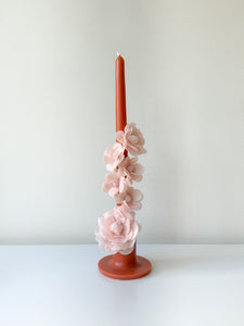 Floral Taper Candle