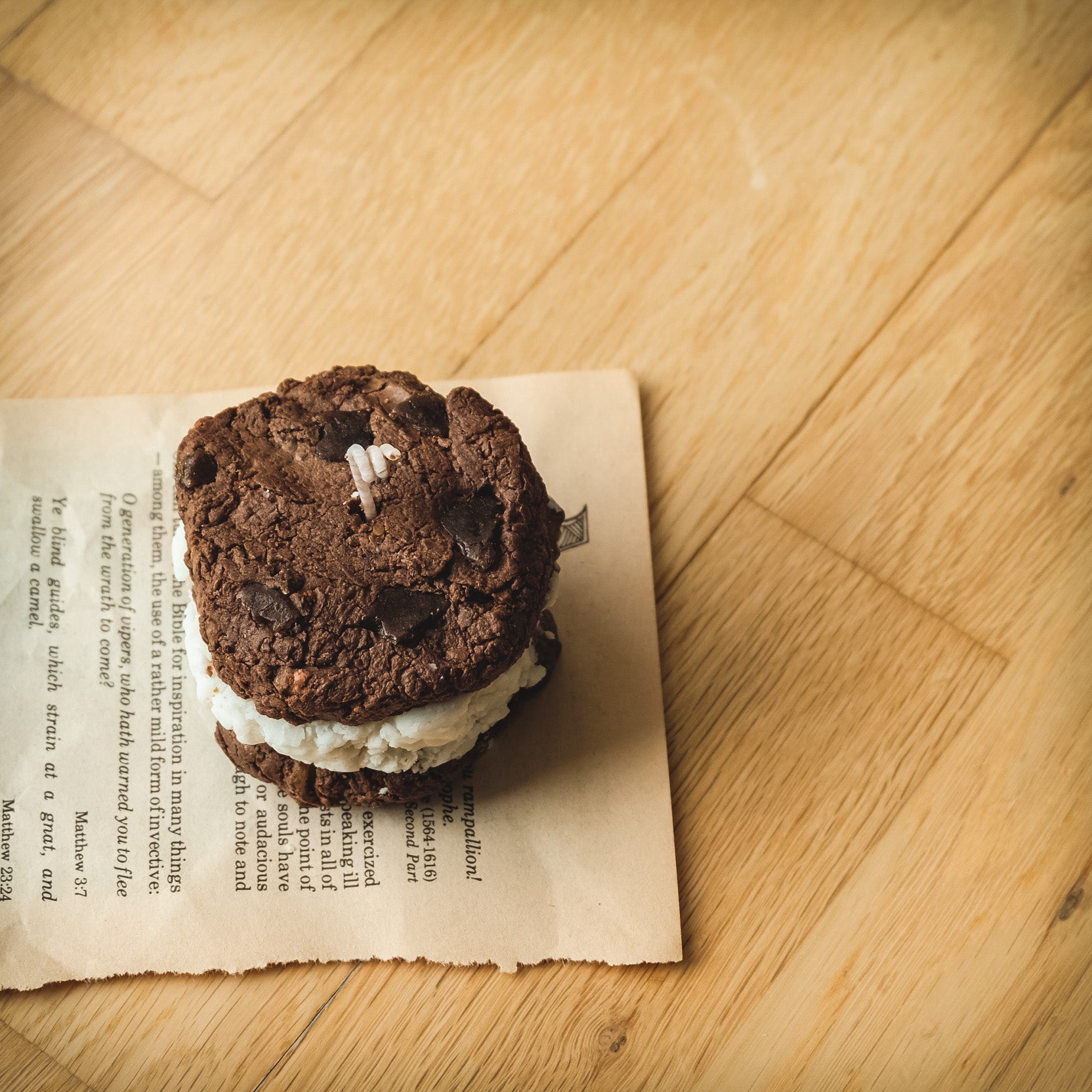 Double Chocolate Chips Cookie candle video lesson