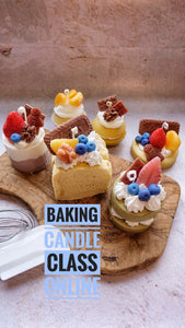CLAB Baking Candles Workshop Online : SIGNATURE COLLECTION
