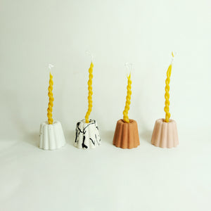 Twisted birthday candles