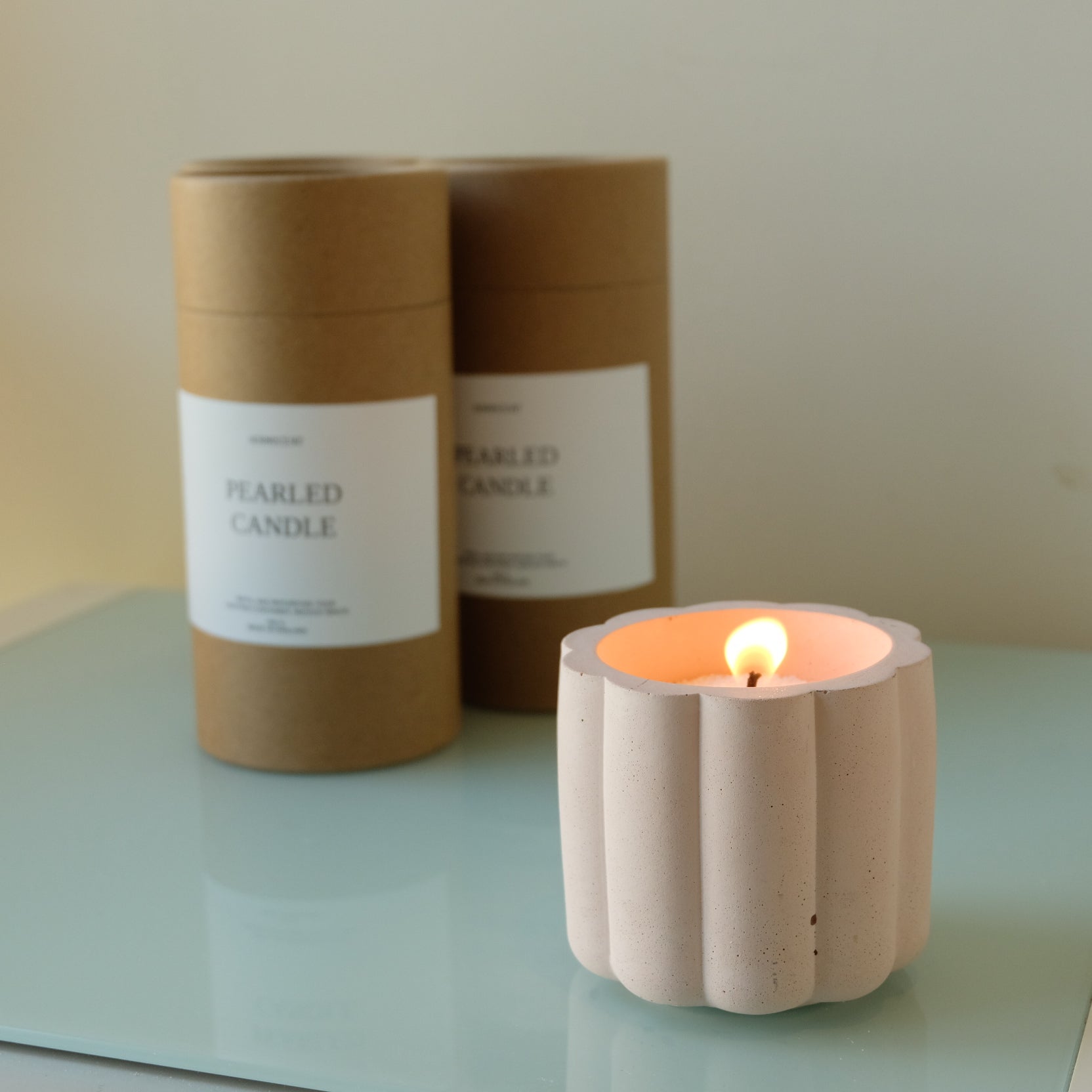 Pearled Candle